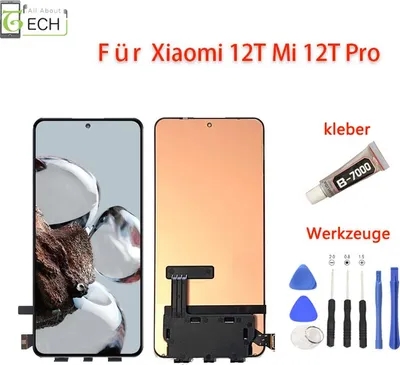 Produktbild von Original Xiaomi Mi 12T / Mi 12T Pro 5G 6,67 LCD Display Touchscreen Bildschirm