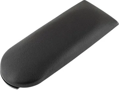 Obrázok produktu pre Kryt stredovej lakťovej opierky kožený čierny náhradný pre VW Seat Škoda