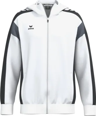 Produktbild von Erima Celebrate 125 Trainingsjacke mit Kapuze Weiß/Schwarz