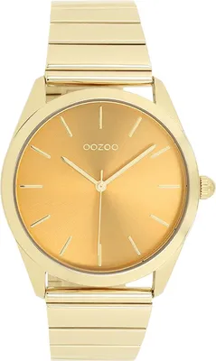 Immagine prodotto di Oozoo Orologio da polso in metallo oro Orologi da donna-uomo analogici al quarzo UOC11517