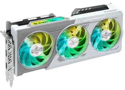 Produktbild von RX 9060 XT 16GB ASRock Radeon Steel Legend OC GDDR6