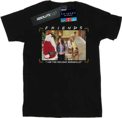 Produktbild von Friends - "I Am The Holiday Armadillo" T-Shirt für Herren BI25873 (XXL) (Schwarz)