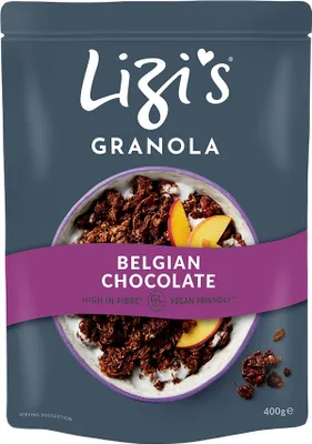 Produktbild von LIZI's Granola, Belgian Chocolate 400g