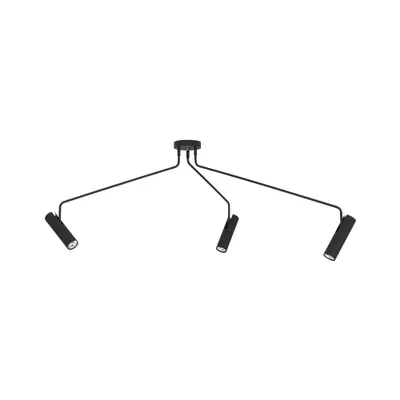 Immagine prodotto di Faretto spot EYE nero 3xGU10x35W in metallo, dimensioni: 60x135x95 cm, IP20, Nowodvorski Lighting