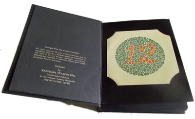 Ishihara-Testtafeln, 24 Tafeln, Farbsehschwäche-Test