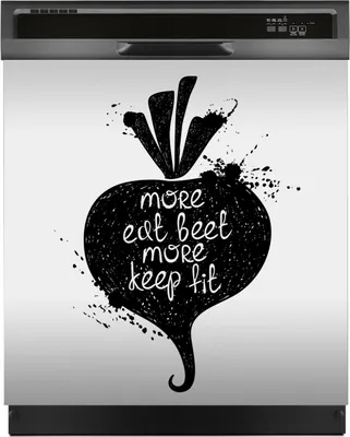 Produktbild von Aufkleber sticker 60x60 cm Dekorative folie Spülmaschine - Ideen Küche