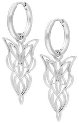 Produktbild von Wildcat Ohrringe - Little Elves Hoops - Silber - Chirurgenstahl 316L - wasserfest, langlebig, hautverträglich, Silber