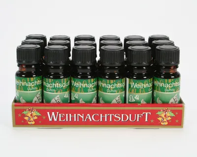 Produktbild von ELINA Duftöl 10ml Weihnachtsduft in Glasflasche