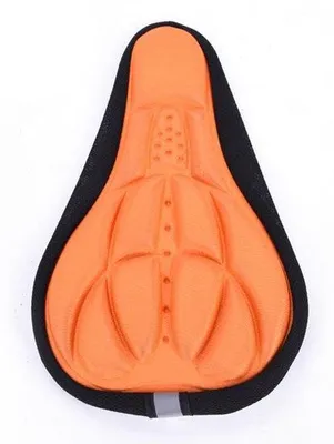 Immagine prodotto di Go Go Gadget – Copertura per sella da bicicletta – Adatta per mountain bike – Sella stretta – Protezione per sella – Traspirante – Confortevole – 1 pezzo – 29 x 18 cm – Arancione