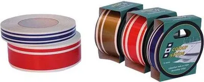 Zdjęcie produktu dla PSP Colour Stripe Blue 19 mm 10 m Trzytaśmowa taśma