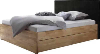 Produktbild von Hasena Function&Comfort Otello Tip-On Massivholzbett mit Stauraum