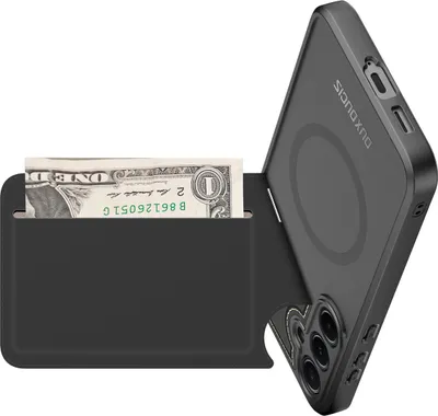 Immagine prodotto di DUX DUCIS Samsung Galaxy S25 Magnetic Wallet Case with Stand - Black