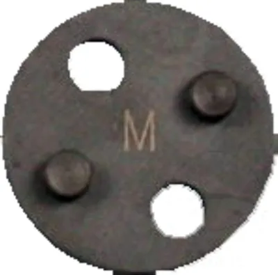 Image de Plaque d'adaptation M pour outil de réinitialisation du piston de frein pour Nissan