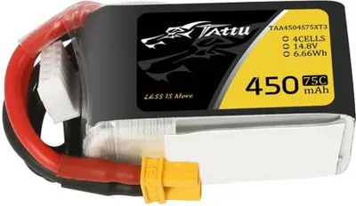 Produktbild von Tattu 450mAh 14,8V 75C 4S1P Akku