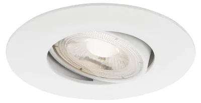 Image de Lampe encastrable LED ultraplate, Ø 9 cm, 5 W, blanc, Briloner Leuchten
