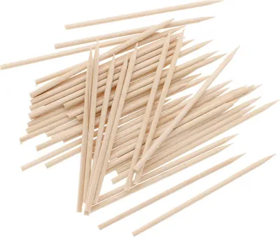 Produktbild von Glorex Holzspiesse 7 cm Ø 2,5 mm, 75 Stück