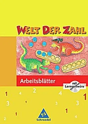 Produktbild von Welt d. Zahl 1/Arb. m. CD-ROM /H, RhPf, SL