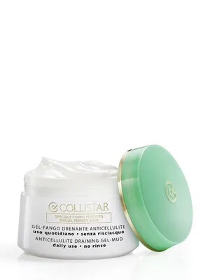 Zdjęcie produktu dla Collistar Anticellulite Draining Gel-Mud, Kremowy, Kobiety, Antycellulitowy, Przeciw obrzękom, Wyszczuplanie, 400 ml, Słoiczek, 1 szt.