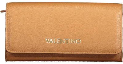 Immagine prodotto di Portamonete da donna marrone con scomparti e chiusura a bottone a pressione – Elegante e pratico