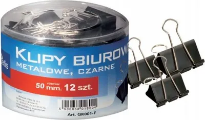 Obrázek produktu pro APLI kancelářské sponky, 15 kusů, modré