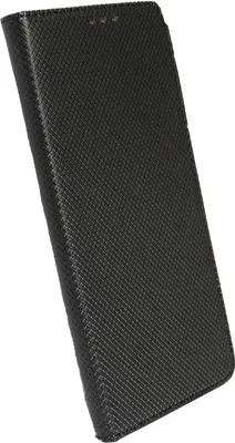Produktbild von cofi1453 Buch Tasche "Smart" kompatibel mit Xiaomi Redmi Note 9T Pro Handy Hülle Etui Brieftasche Schutzhülle mit Standfunktion, Kartenfach schwarz