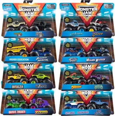 Immagine prodotto di Amigo Spin Master Monster Jam 2 pezzi in confezione per bambini