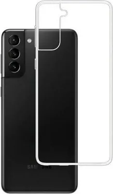 Produktbild von COFI14531453® Silikon Hülle Basic kompatibel mit Samsung Galaxy S21 (G991F) Case TPU Soft Handy Cover Schutz Transparent