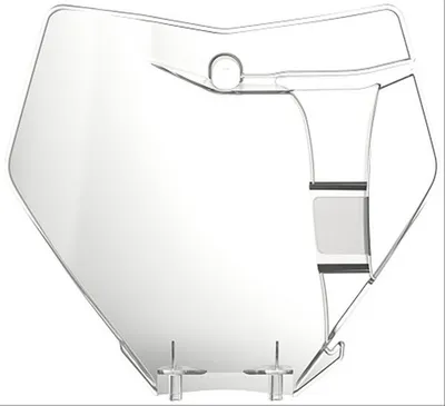 Produktbild von POLISPORT Lampenmaske transparent passend für KTM SX/SX-F