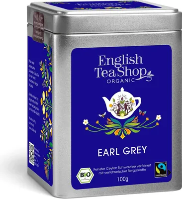 Produktbild von ETS - Earl Grey, BIO Fairtrade, Loser Tee, 100g Dose