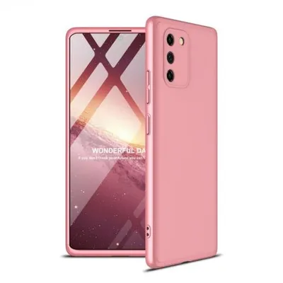 Produktbild von Handy Hülle für Samsung Galaxy S10 Lite 360 Grad Schutz mit Displayglas Schutzglas Cover Galaxy S10 Lite Farbe: Rosa