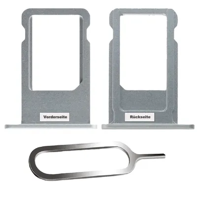 Produktbild von iPHONE 6S SIM KARTEN HALTER ADAPTER FACH STECKER CARD SIM-NADEL SPACE GREY