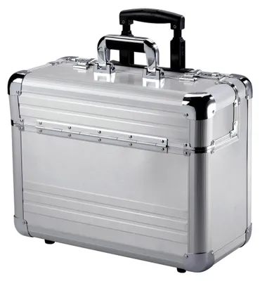 Produktbild von Aluminium Pilotenkoffer Trolley 46,5 cm