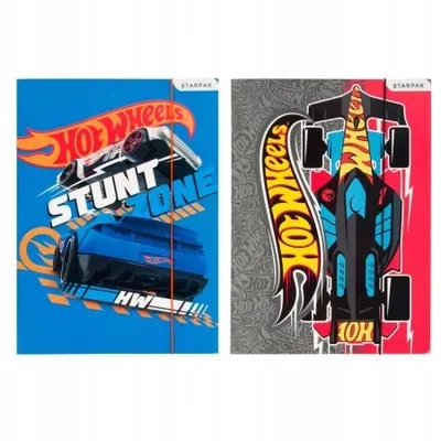 Produktbild von A4 Hot Wheels elastische Mappe
