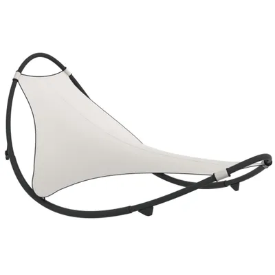 Zdjęcie produktu dla VidaXL 317605, Lounge, Obite siedzisko, Stal, Tkanina, Kremowy, 1030 mm, 2105 mm