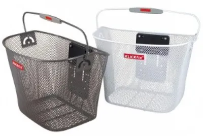Produktbild von KLICKfix VR-Korb weiß 26x35x25cm engmaschig ohne Adapter 16l.