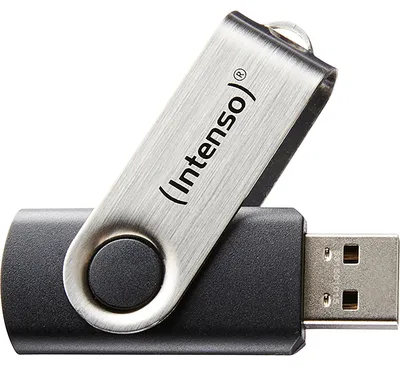 Obrázok produktu pre Basic Line 64 GB (strieborná/čierna, USB-A 2.0)