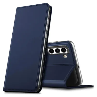Image de Housse de téléphone portable Samsung Galaxy S23 Plus Book Case Housse de protection Slim Flip Cover Etui