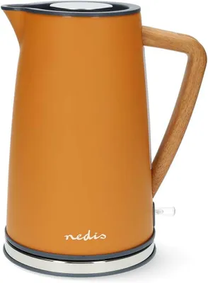 Produktbild von Kabelloser Wasserkocher 1,7L in Gelb, Soft-Touch, 360° drehbar, verdecktes Heizelement, Strix-Controller, Kalkfilter,Trockengehschutz,Kabelaufwicklung