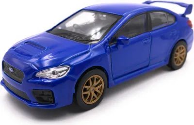 Produktbild von Onwomania Modellauto Subaru WRX STI Sportwagen Blau Auto Mst. 1:34-39