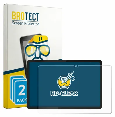 Produktbild von 2x Für Motorola Moto Pad 2026 Schutzfolie BROTECT Displayschutz Display Schutz Folie Klar Transparent