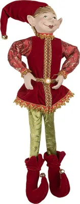Immagine prodotto di Clayre & Eef Decorazione Elf 10x6x46 cm Rosso Sintetico
