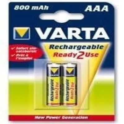 Produktbild von Akkus Varta 220837 1,2 V 800 mAh AAA