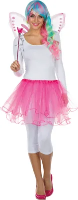 Produktbild von Rock Tüllrock Petticoat Pink Unterrock Karneval Fasching Kostüm Zubehör