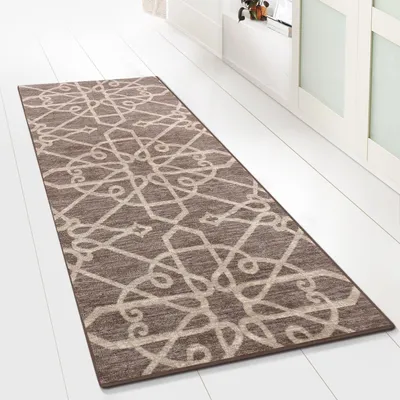 Produktbild von Teppich-Läufer auf Maß Navelli Braun Breite: 80 cm, Länge: 600 cm