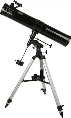 Immagine prodotto di Telescopio a riflettore Byomic G 114-900 EQ-SKY Astronomia per principianti Nero