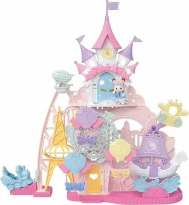 Immagine prodotto di Sylvanian Families Freizeitpark Glückstraum, Spielset, Spielfigur, Spielzeug, Kinder, 5841