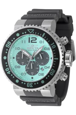 Zdjęcie produktu dla Invicta Pro Diver 47196 Zegarek Męski - Mechanizm Kwarcowy - Stal Nierdzewna z Niebieską Tarcza - 52 mm