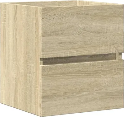 Zdjęcie produktu dla vidaXL Szafka pod umywalkę dąb sonoma 41x38,5x45cm Materiał drewnopochodny