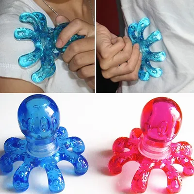 Produktbild von Oktopus -geformte persönliche Massagebaste entspannende Körperhalsmassage