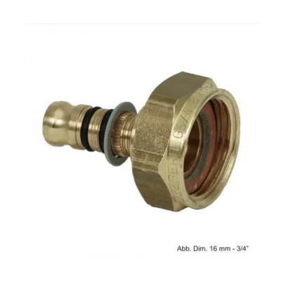 Produktbild von Geberit Mepla Übergang mit Überwurfmutter (Rotguss) 32 mm - 1 1/2"